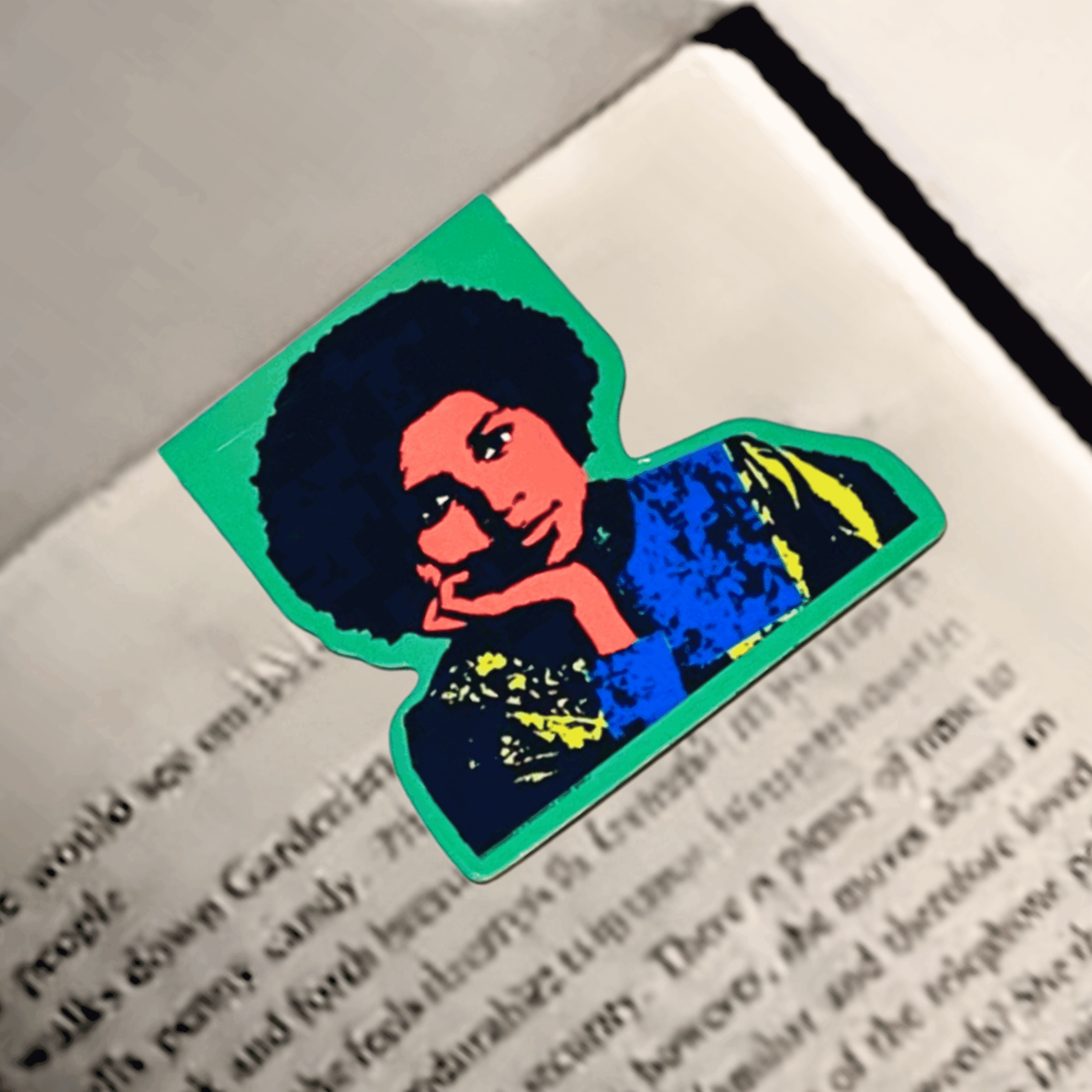 Bell hooks Magnetic Page Marker | Bookmarks | Feminist