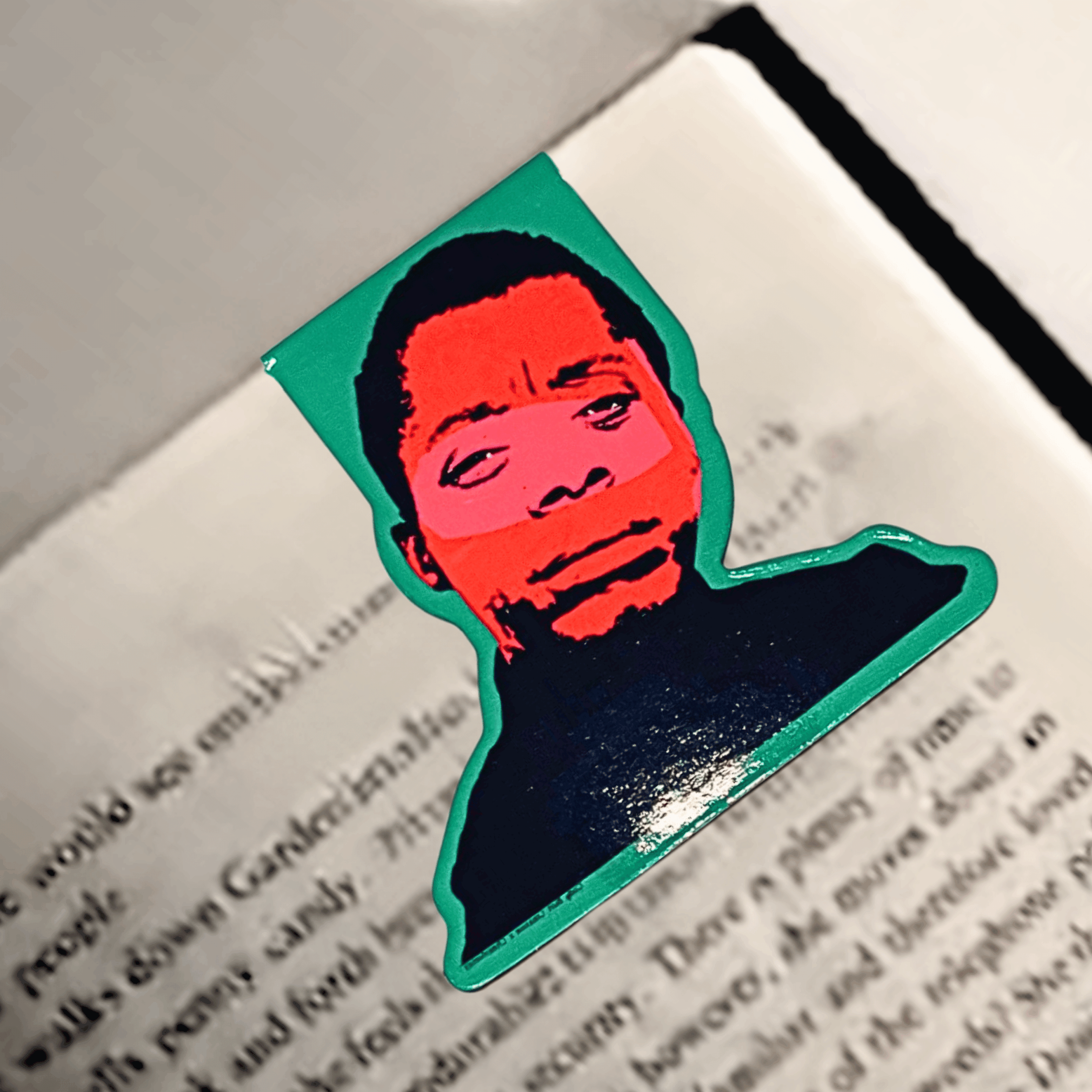 James Baldwin Magnetic Page Marker | Bookmarks | Black History