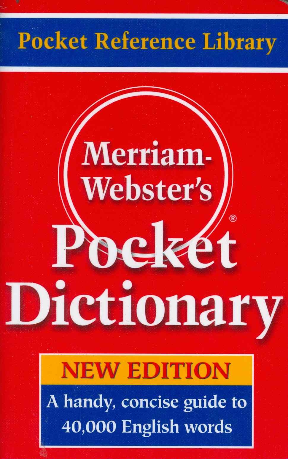 Merriam-Webster’s Pocket Dictionary