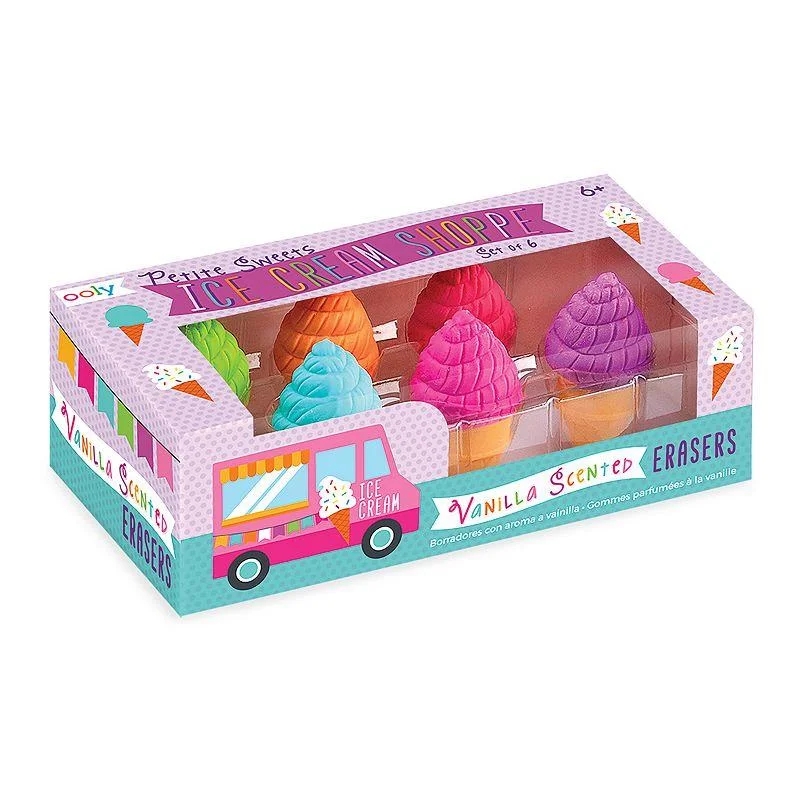 Petite Sweets Ice Cream Shoppe Scented Erasers