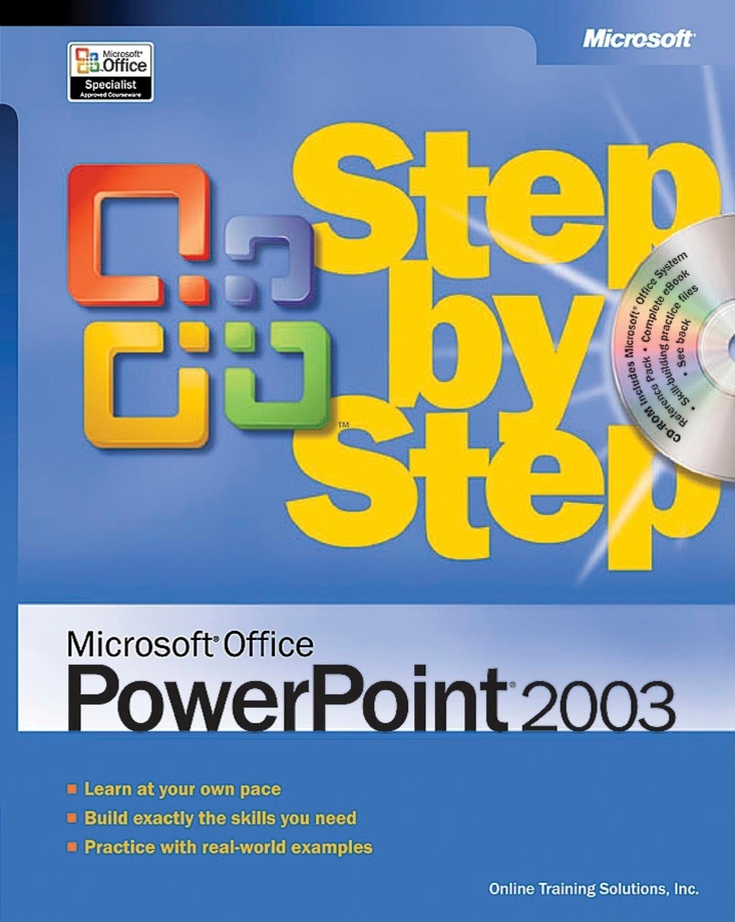 Microsoft Office PowerPoint 2003 Step by Step