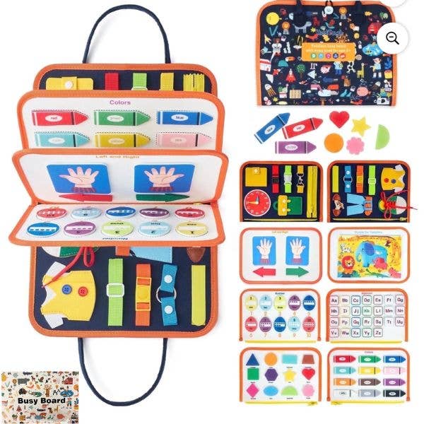 Busy Board – WhAnimalBox Farm – STEM -Packaging Has Denting