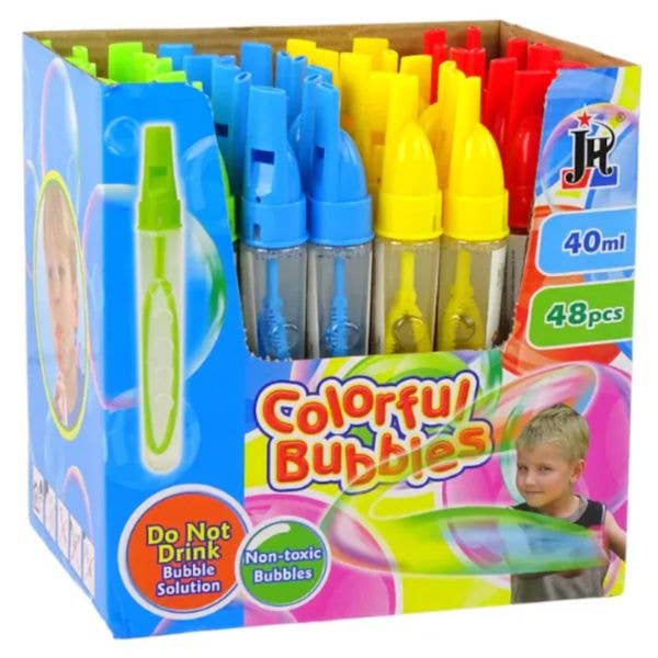 Cool Toys – #20095 – The Bubble Wand Whistle – 7″ Bubble