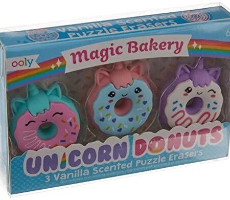 Magic Bakery Unicorn Donuts Scented Erasers