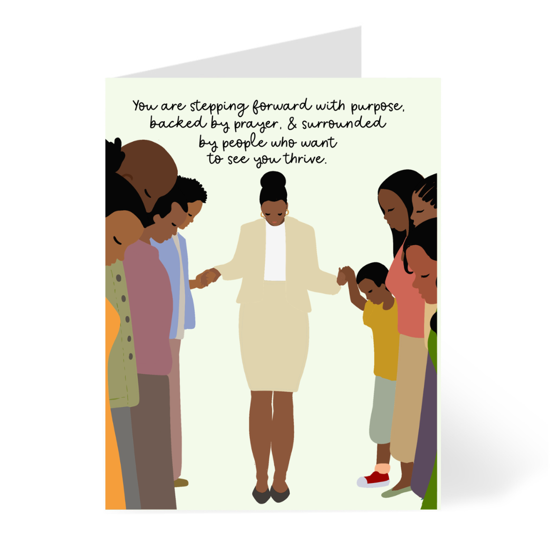 Backed by Prayer – Black Woman Professional Encouragement