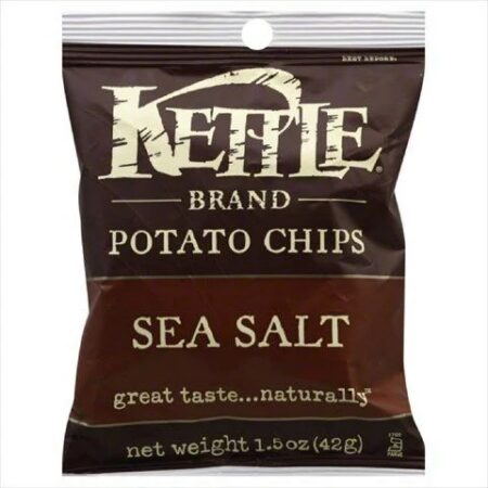 Kettle Brand Sea Salt Potato Chips, 1.5 Ounce
